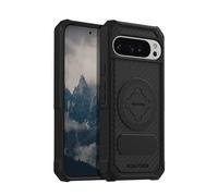 Rokform Custodia compatibile con Google Pixel 9 Pro XL, serie robusta, cover magnetica con RokLock, armatura testata contro le cadute (nero)