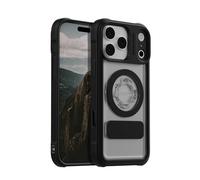 Rokform Custodia Crystal compatibile con iPhone 17 Pro Max, custodia magnetica (trasparente)