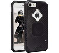 Rokform - Custodia magnetica per iPhone SE (2a generazione)/8/7/6 con supporto per blocco a torsione, serie di supporti per cellulare robusto di grado militare (nero)