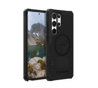 Rokform - Custodia per Galaxy S23 Ultra, serie robusta, custodia protettiva Samsung con chiusura a torsione RokLock, armatura di grado militare testata contro le cadute (nero)
