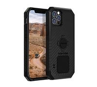 ROKFORM - Custodia per iPhone 12 Pro Max, serie robusta, protezione magnetica per Apple Gear, custodia per iPhone con chiusura a torsione RokLock, doppia calamita, armatura testata (nero)