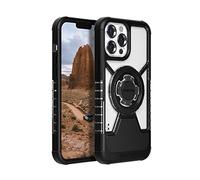 Rokform - Custodia per iPhone 13 Pro Max, serie Crystal, compatibile con Dual Magnet Plus MagSafe, custodia sottile magnetica trasparente per Apple, custodia per iPhone con chiusura a torsione