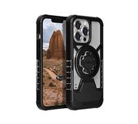 Rokform - Custodia per iPhone 13 Pro, serie Crystal, compatibile con MagSafe Dual Magnet Plus, custodia sottile magnetica trasparente, custodia per iPhone con chiusura a torsione RokLock, armatura