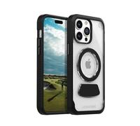 Rokform - Custodia per iPhone 15 Pro Max, Clear Eagle 3 Series, doppia custodia magnetica per iPhone, sottile testata a goccia (trasparente)