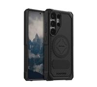 Rokform - Custodia robusta compatibile con Galaxy S25 Ultra, custodia magnetica con Twist Lock, resistente alle cadute, nero