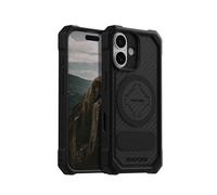 Rokform Custodia robusta compatibile con iPhone 17, cover magnetica (nero)