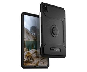 Rokform - Custodia robusta per iPad da 10,9 a 11 pollici, custodia magnetica, compatibile con iPad Air 5 (2022), iPad Air 4 (2020) e iPad Pro da 11 pollici 5a/4a/3a generazione (2021/2020/2018) (Nero)