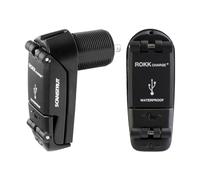 ROKK Scanstrut Ricarica Cases Plus Impermeabile USB Portatile, Nero/Grigio, Taglia Unica