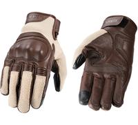 Rokker Austin Mesh Guanti da moto, beige, taglia XS per maschi