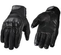 Rokker Austin Mesh Guanti da moto, nero, taglia S per maschi