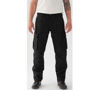 Rokker Black Jack Cargo Pantaloni tessili da moto, nero, taglia 46 per maschi