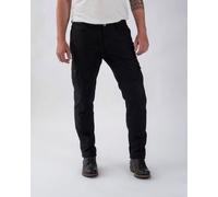 Rokker Black Jack Slim Pantaloni Tessili Motociclistici, nero, taglia 30