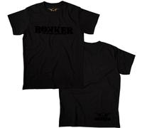 Rokker Black Jack, maglietta XL male Nero/Nero
