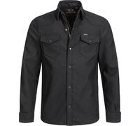 Rokker Black Jack Rider Camicia, nero, taglia XS per maschi