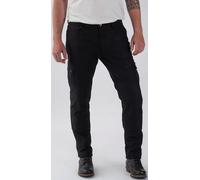 Rokker Black Jack Slim Pantaloni Tessili Motociclistici, nero, taglia 29