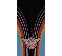 Rokker Blue Wings Tubo multifunzionale, nero/rosso, Taglia unica