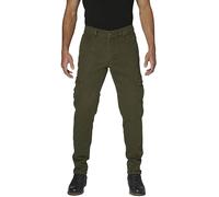 Rokker Cargo Slim Pantaloni tessili moto, verde, taglia 32 per maschi