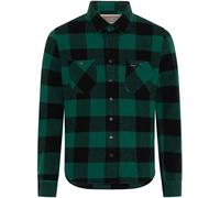 Rokker Denver 2 Camicia, nero/verde, Taglia XXL