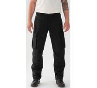 Rokker Black Jack Cargo Pantaloni tessili da moto, nero, taglia 36 per maschi