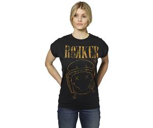 Rokker Kurt Damen T-Shirt, nero, taglia S per donne