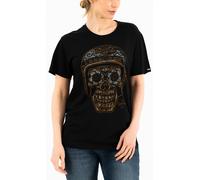 Rokker La Catrina T-shirt da donna, nero, Taglia L