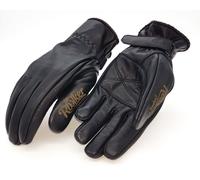 Rokker McAllen Guanti da moto, nero, taglia 2XL per maschi