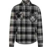 Rokker Memphis, camicia/giacca in tessuto 3XL male Grigio/Grigio Chiaro/Nero