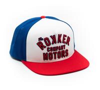 Rokker Motors Snapback Cap, blu/bianco, Taglia unica