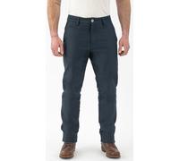 Rokker Navy Chino Pantaloni tessili da moto, blu, taglia 30 per maschi