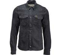 Rokker Rider Super Light Camicia da moto, nero, taglia 3XL per maschi