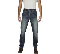 Rokker Rokkertech Straight Jeans Moto, Blue Stone Wash, Taglia 29/34