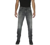 Rokker Rokkertech Tapered Slim Grey Jeans Moto, grigio, Taglia 30