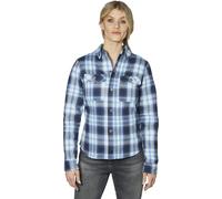 Rokker Seattle Rider Camicia Moto Donna, blu, taglia XS per donne