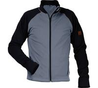 Rokker Soft Shell Giacca, Grigio/nero chiaro, Taglia XS