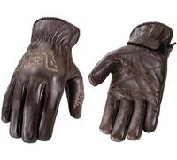 Rokker Tattoo Ape Guanti da moto, marrone, Taglia S