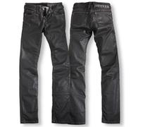 Rokker The Black Diva Jeans da moto da donna, nero, Taglia 27