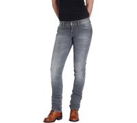 Rokker The Donna Grey Jeans da moto da donna, grigio, Taglia 28