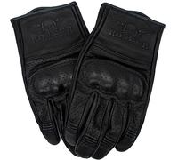Rokker Tucson Guanti da moto perforati, nero, taglia 3XL per maschi