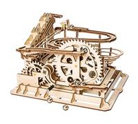 ROKR 3D puzzle in legno tagliato a laser Kit di costruzione fai-da-te Kit di costruzione modello meccanico con Balls (Waterwheel coaster)