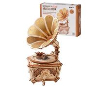 ROKR Puzzle 3D in Legno,Diva Gramophone Carillon,AMK82