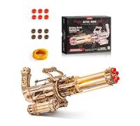 ROKR Puzzle 3D in Legno Modellismo Costruire per Adulti Kit Modelli, LQA01 | Kit di Modelli con Elastici, Regalo per Adolescenti, Modello a barile rotante 412 Parti