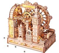 ROKR Puzzle 3D in Legno per Adulti, Palline Viaggio Londra Modellismo da Costruire, Decorazioni per la Scrivania di Casa, Puzzle Regalo per adolescenti e adulti