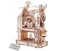 ROKR Puzzle 3D In Legno Printing Press Kit di Modellismo per Adulti-Macchina da Stampa Puzzle 3D in Legno-Idea Regalo per Uomini (LK602)