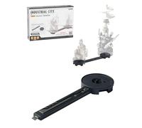 ROKR Puzzle 3D Modello di Assemblaggio Meccanico Connettore Elettrico CG0X | Modellismo da Costruire Adulti Plastica Metallo, Città Industriale dei Regali Artigianali Fai da Te, Electric Connector