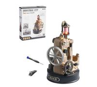 ROKR Puzzle 3D Modello di Assemblaggio Meccanico Telegrafo Morse, Modellismo da Costruire Adulti Plastica Metallo, Città Industriale dei Regali Artigianali Fai da Te (Morse Telegraph)