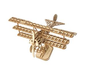 ROKR TG301 - Puzzle 3D aereo, in legno