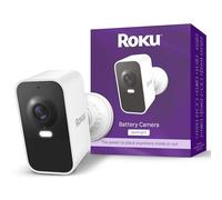 Roku Telecamera a batteria per la sicurezza domestica, telecamera wireless per interni ed esterni resistente alle intemperie e monitor per animali domestici, con 1080p HD e audio bidirezionale