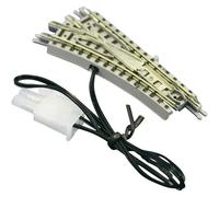 Rokuhan 7297022 Z (con massicciata) Scambio, elettrico, sinistro 55 mm 26 ° 1