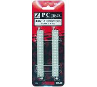 Rokuhan calibro Z R049 PC binario dritto 110 mm × 4 pezzi spedizione celere g...