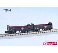 Rokuhan calibro Z T025-2 JNR Tora 45000 tipo vagone merci [mare] set di 2 auto